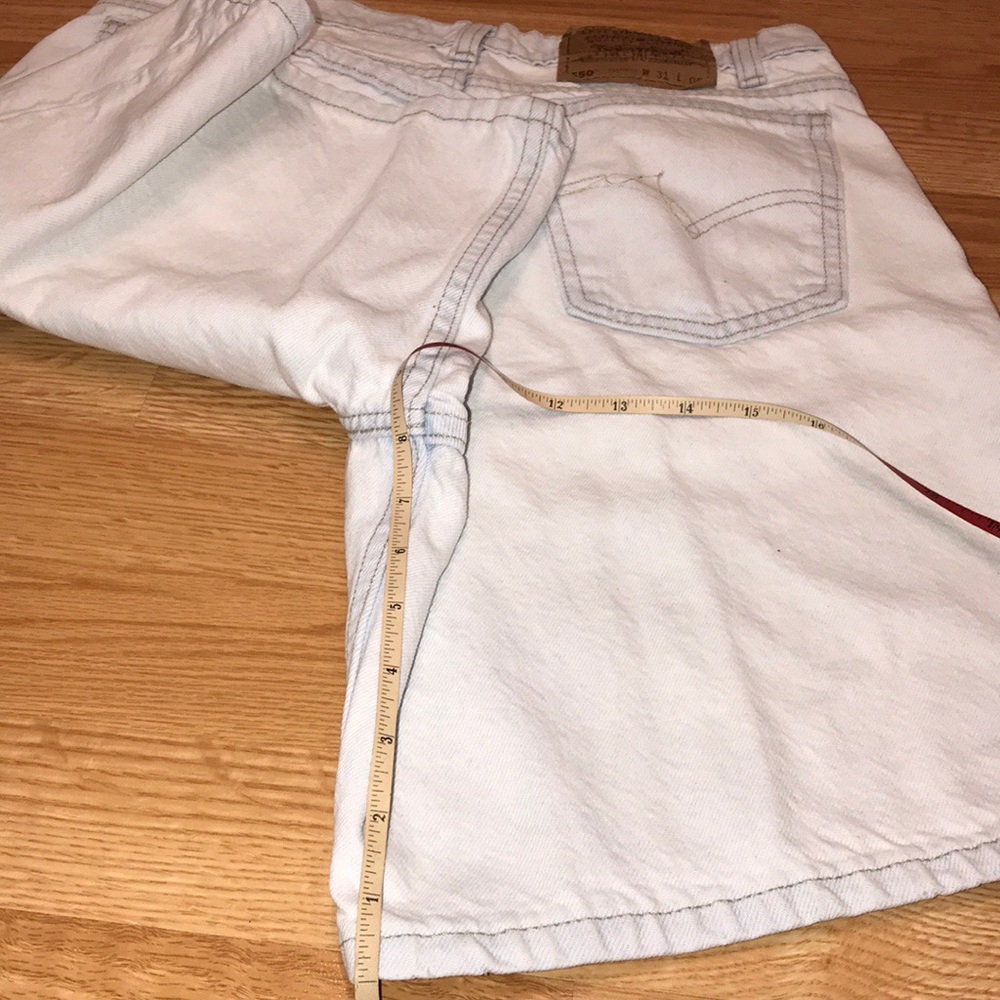 Vintage Levi shorts orange tag - Picture 8 of 13